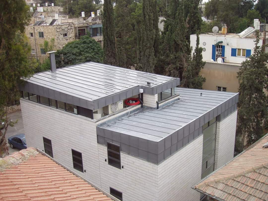חיפוי אבץ – מבנה מודרני